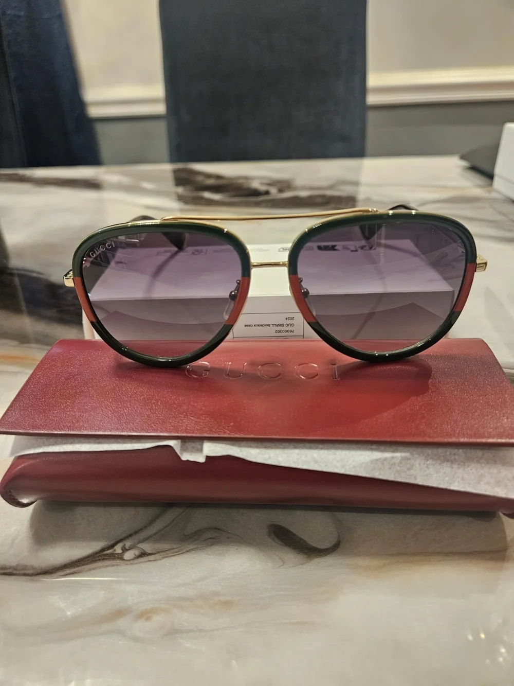 Gucci stylish aviator